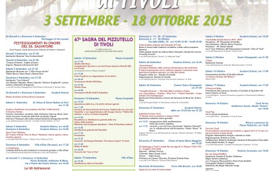 Manifesto programma 2015 Settembre tiburtino