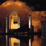 villa adriana di notte