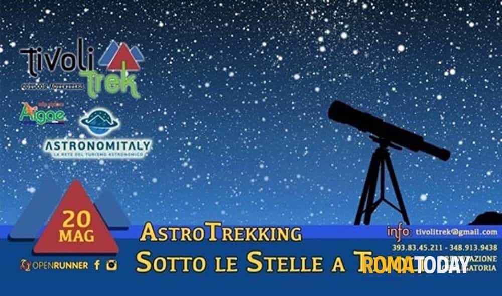 astrotrekking sotto le stelle a tivoli